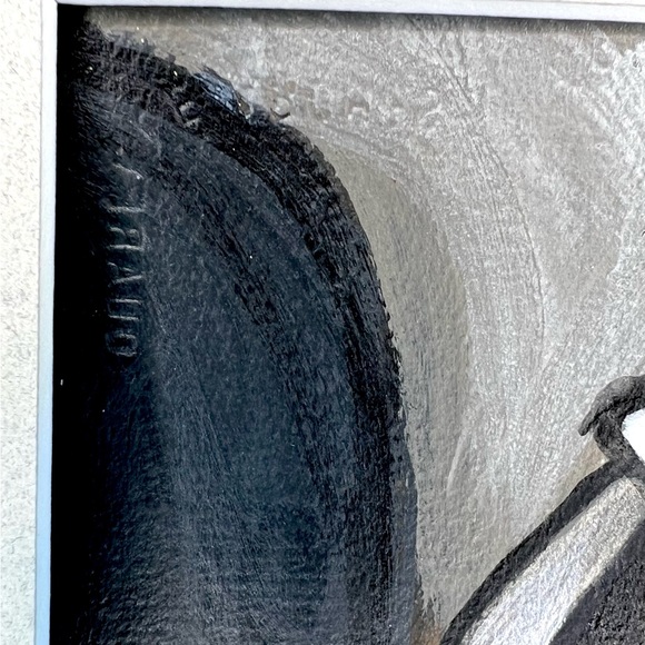 Artist John Froehlich Large Original 2006 Acrylic Wash “Musician” 22.5” x 30” - Picture 15 of 16